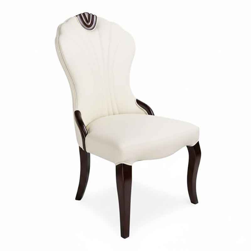 Ghế Zena phong cách cổ điển bọc nệm da GA123