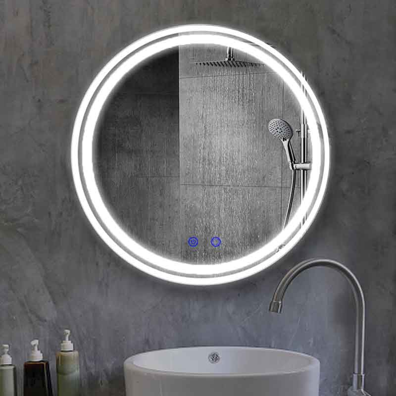 Gương tròn đèn LED cảm ứng cao cấp cho phòng tắm GT809