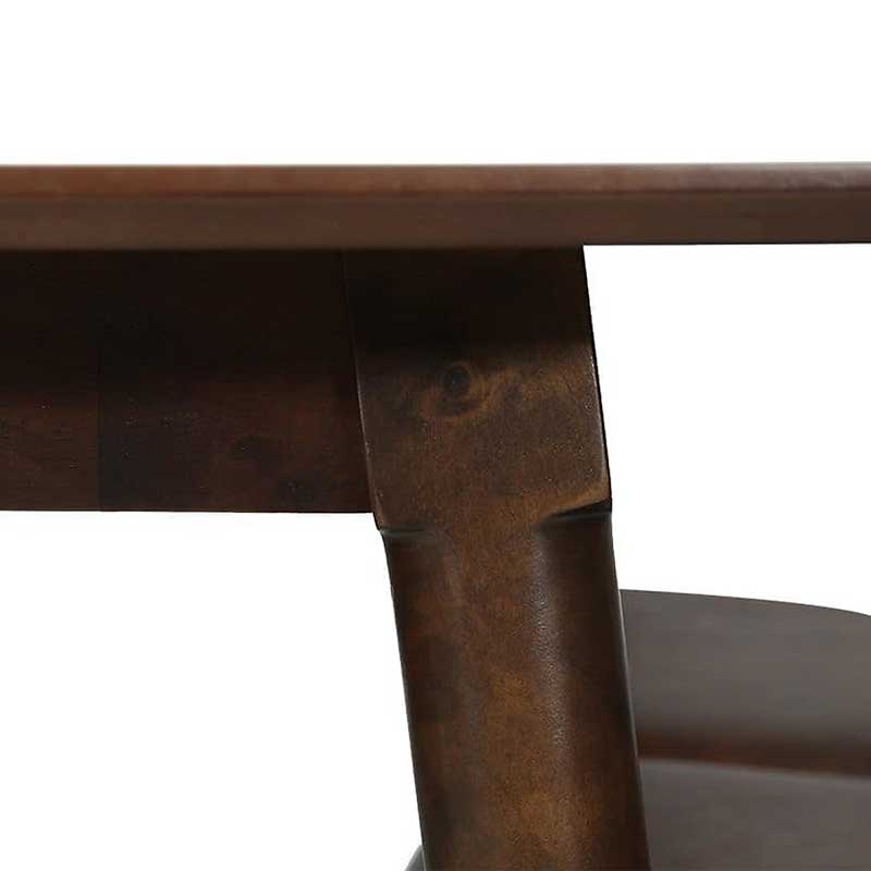 Bộ bàn ăn Mango 4 ghế gỗ tự nhiên màu Nâu BA533