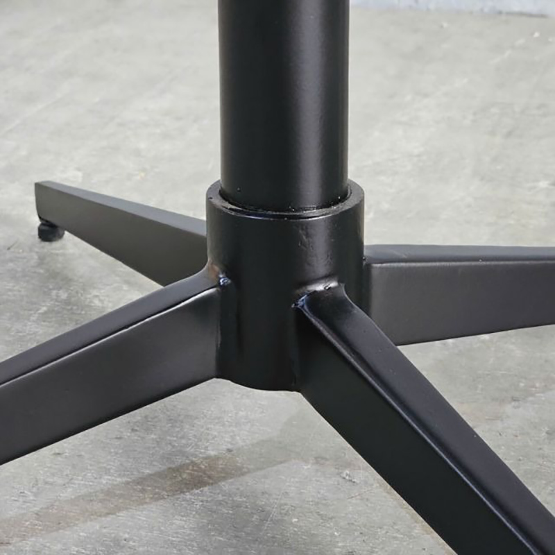 Bàn cafe D60 mặt gỗ plywood vân giả đá GC979