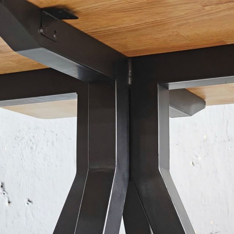 Bàn cafe nhà hàng vuông 70x70cm gỗ cao su GC792