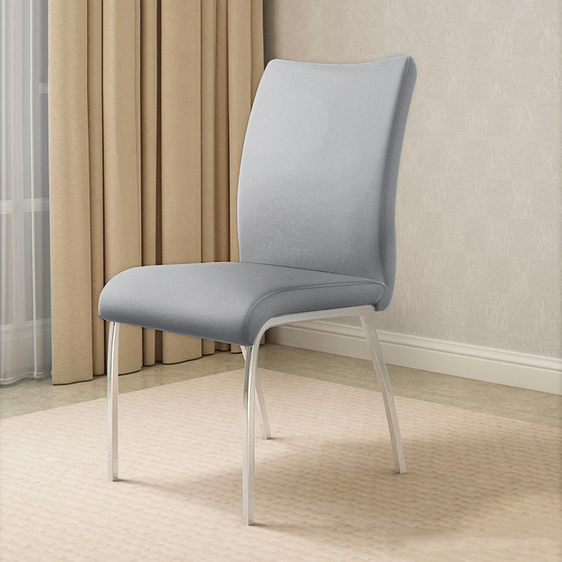 Ghế cafe, ghế hội nghị tựa lưng da tối giản hiện đại GC896