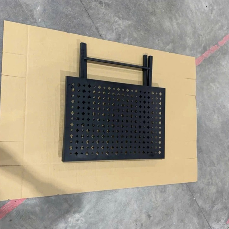 Bàn gấp gọn cafe, dã ngoại, camping khung sắt chắc chắn, chịu lực tốt BS219