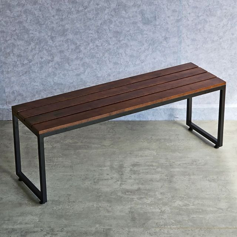 Combo 4 ghế băng sân vườn dài 120x35cm gỗ cao su BS308