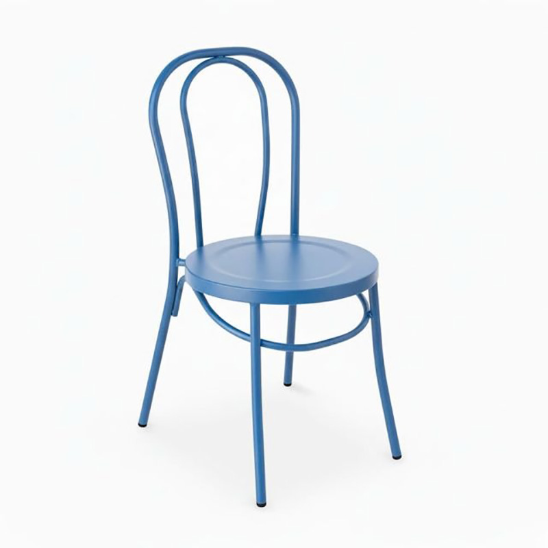 Ghế Thonet sắt sơn tĩnh điện nhiều màu tùy chọn BS127