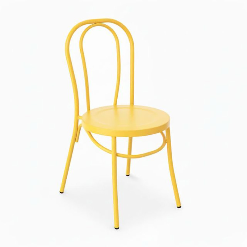 Ghế Thonet sắt sơn tĩnh điện nhiều màu tùy chọn BS127