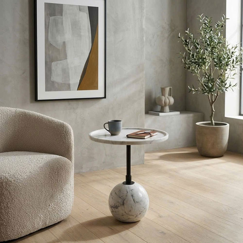 Bàn tab sofa đá Cẩm Thạch tự nhiên thiết kế độc đáo BC618 Bàn tab sofa đá Cẩm Thạch tự nhiên thiết kế độc đáo BC618