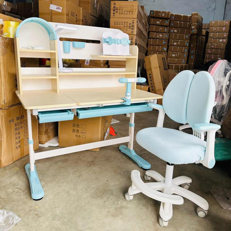 Bàn học thông minh F09 nâng hạ cao thấp bằng tay quay BH412