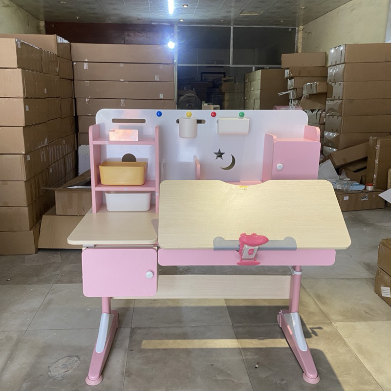 Bàn học thông minh S09 mặt bàn có thể điều chỉnh độ nghiêng từ 0 - 60 độ dễ dàng BH050