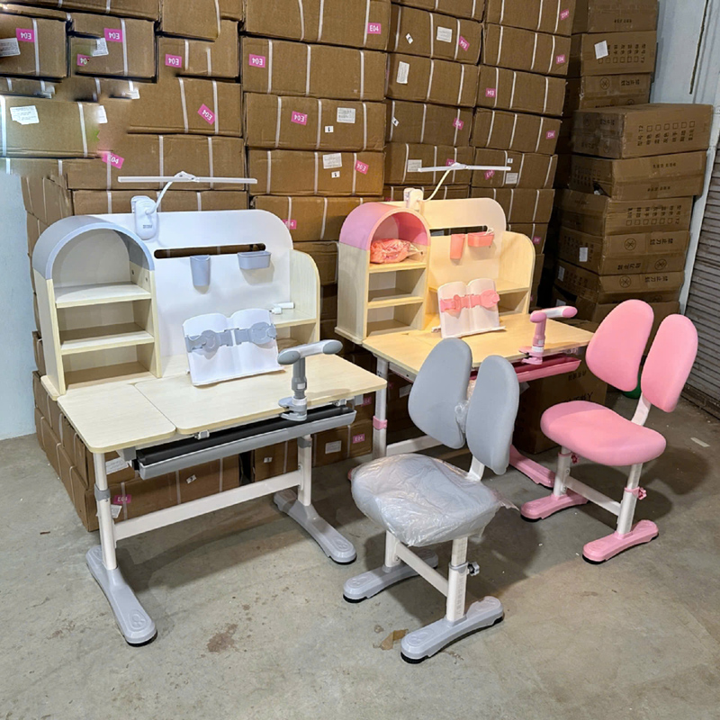 Bộ bàn ghế học sinh F06 sang xịn mịn cho bé, sẵn kho 3 màu Xanh - Hồng - Ghi BH577