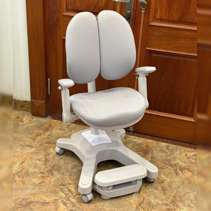 Ghế ngồi công thái học N07 giúp trẻ ngồi đúng tư thế, bảo vệ cột sống BH411