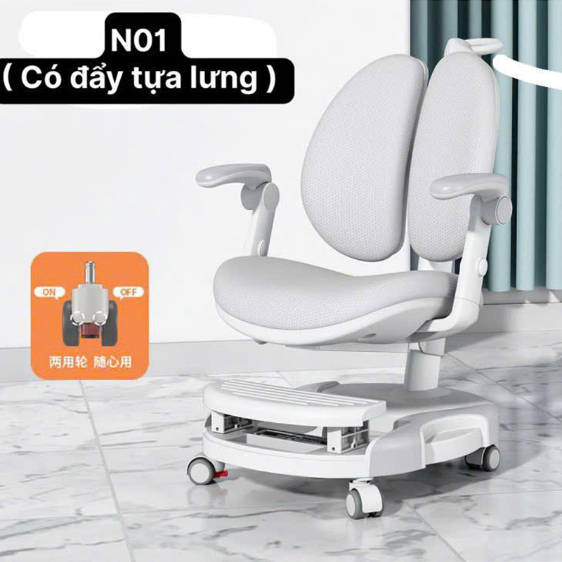 Ghế ngồi học N01 cho bé giúp trẻ có tư thế ngồi lành mạnh khoa học BH483