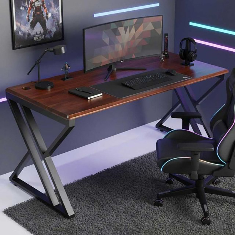 Bàn Gaming, bàn làm việc, bàn văn phòng chân sắt chữ X BV709
