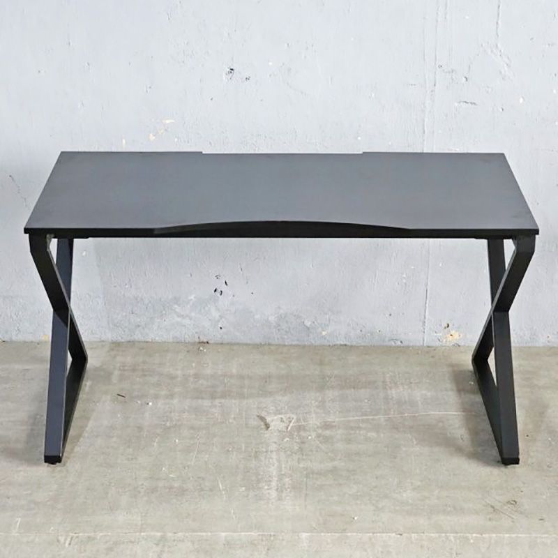 Bàn Gaming, bàn làm việc chân sắt chữ X mặt bàn gỗ cao su BV710