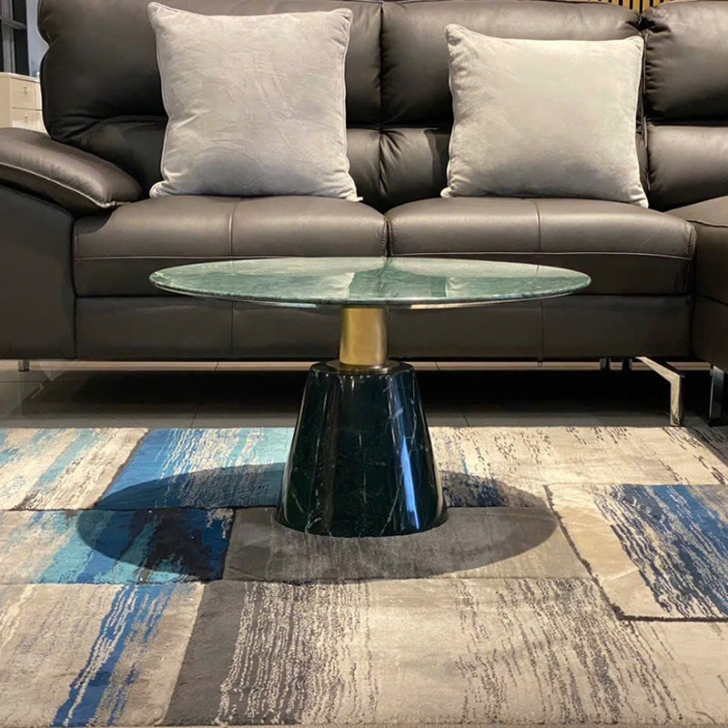 Bàn trà sofa đá Cẩm Thạch nguyên khối tuyệt tác sang trọng cho phòng khách BT945