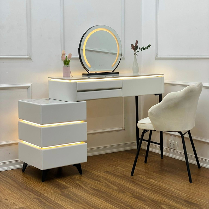  Bàn phấn Makeup gương LED ngăn kéo đa năng BP506