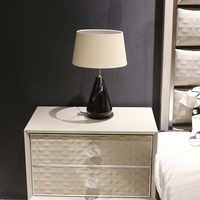 Đèn ngủ trang trí đá Cẩm Thạch tự nhiên sang trọng DN002