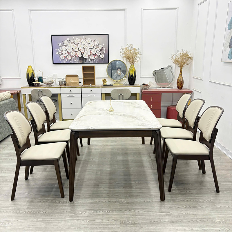 Ghế ăn bọc nệm êm ái, khung gỗ chắc chắn GA603