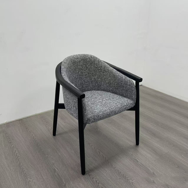 Ghế ăn gỗ cho nhà hàng đường nét tối giản, thanh lịch GA869