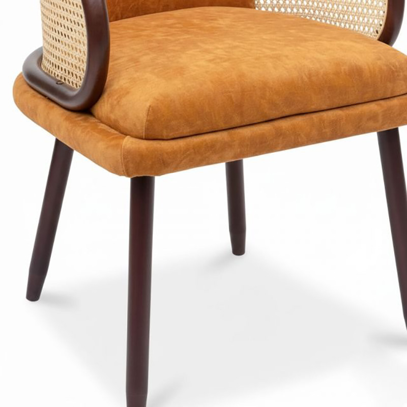 Ghế Blakey gỗ sồi nệm bọc vải nhung GA134