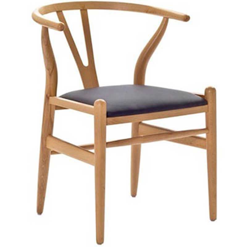 Ghế Wishbone mặt đệm nhiều màu, khung gỗ sồi GA567