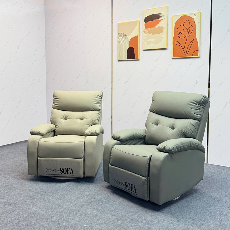 Ghế sofa thư giãn chân xoay tròn 360 độ, có chế độ chỉnh điện ngả lưng GG890