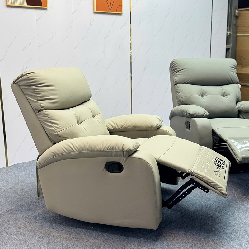 Ghế sofa thư giãn chân xoay tròn 360 độ, có chế độ chỉnh điện ngả lưng GG890