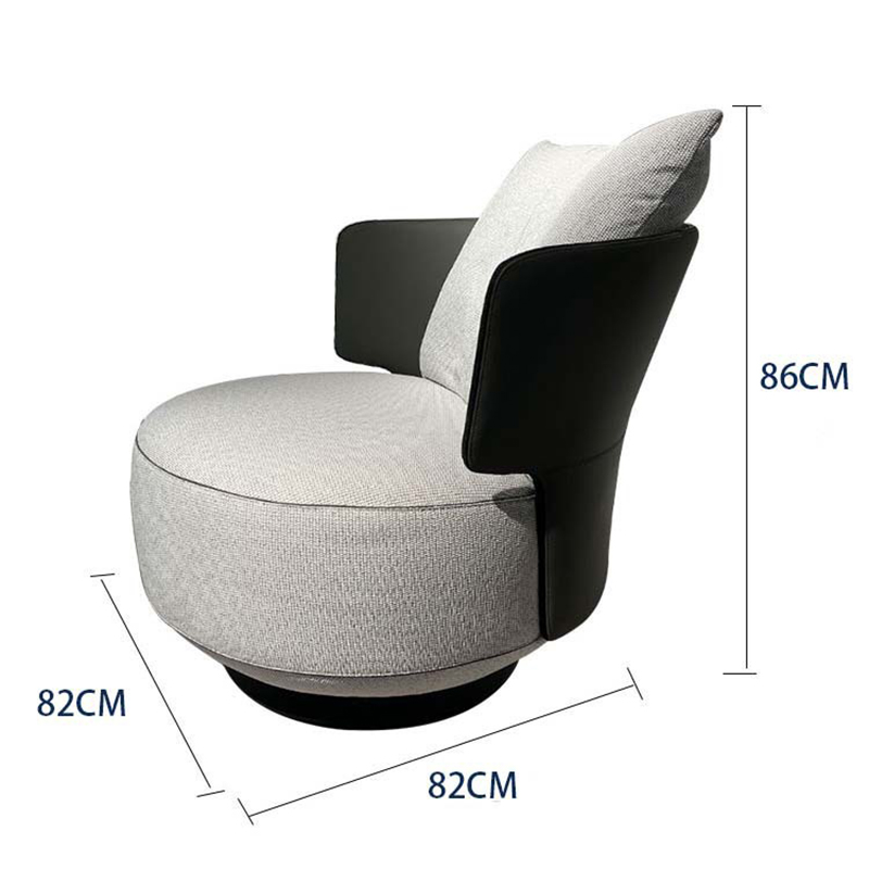 Ghế Arm Chair thư giãn thiết kế hiên đại xoay 360 độ GG247