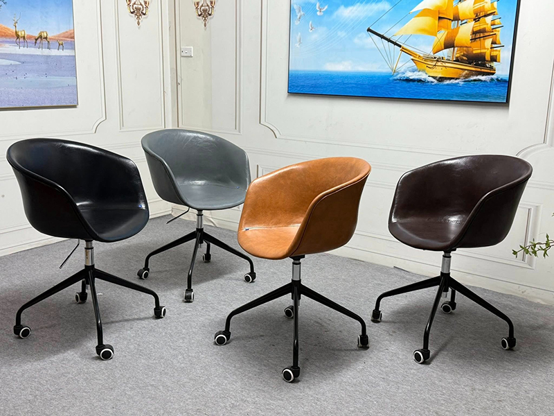 Ghế HAY nệm da chân xoay tăng chỉnh chiều cao GV303