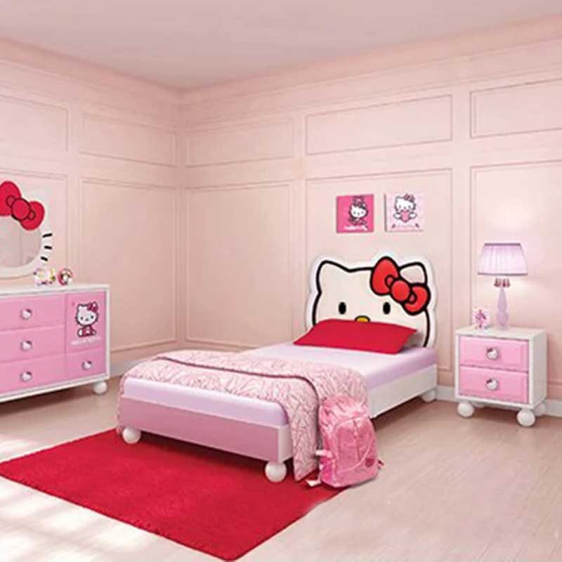 Giường ngủ hình Hello Kitty cho Bé gái GN855