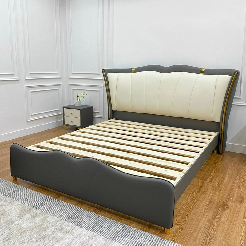 Giường nhập khẩu cao cấp hiện đại 1m8x2m GN326
