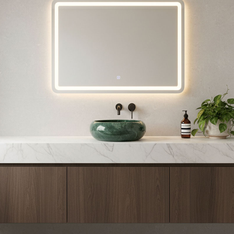 Chậu rửa mặt (lavabo) được làm từ 100% đá tự nhiên nguyên khối LA177