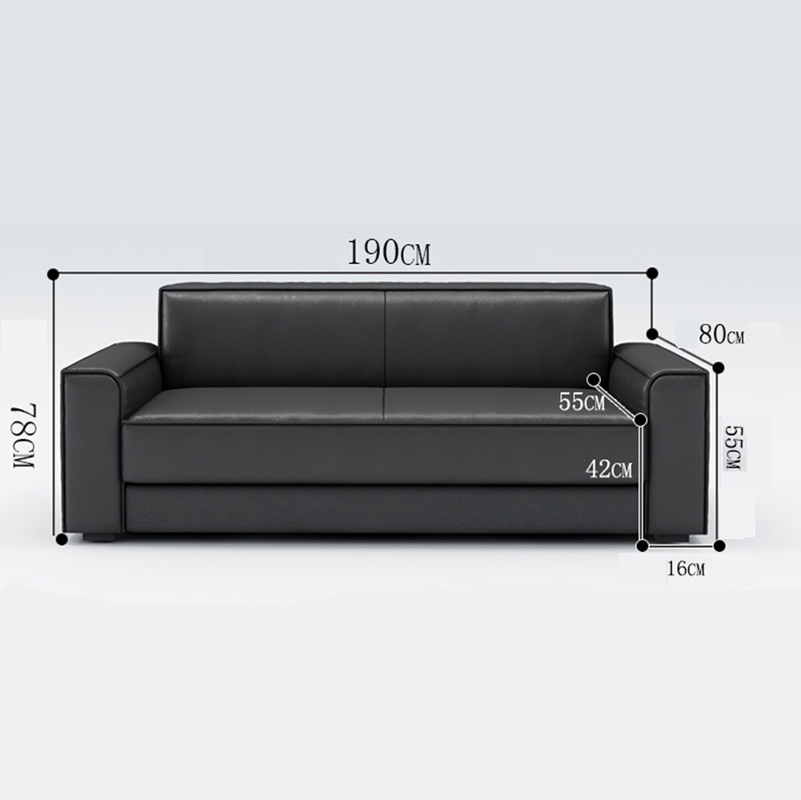 Ghế sofa bọc da cao cấp thiết kế sang trọng SF687