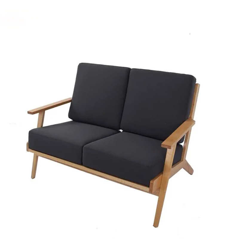 Ghế sofa Plank đôi 2 chỗ ngồi gỗ sồi cao cấp SF889