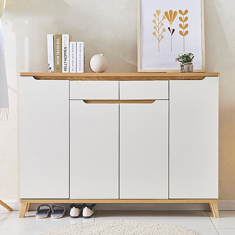 Tủ giày gỗ công nghiệp thiết kế đẹp phong cách hiện đại TG671