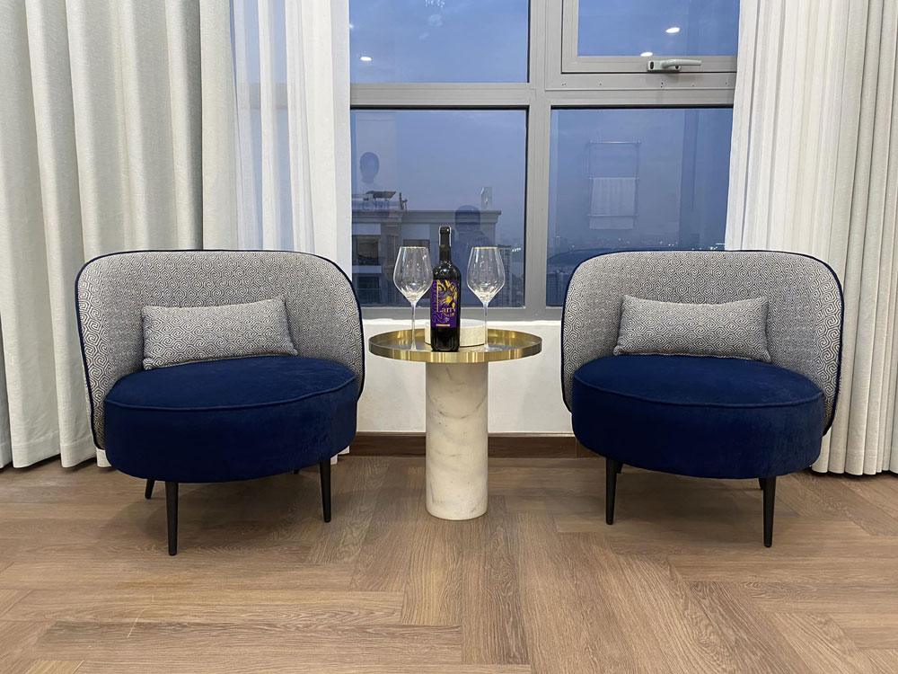 Bản Side Tab Sofa Đá Tự Nhiên Nguyên Khối