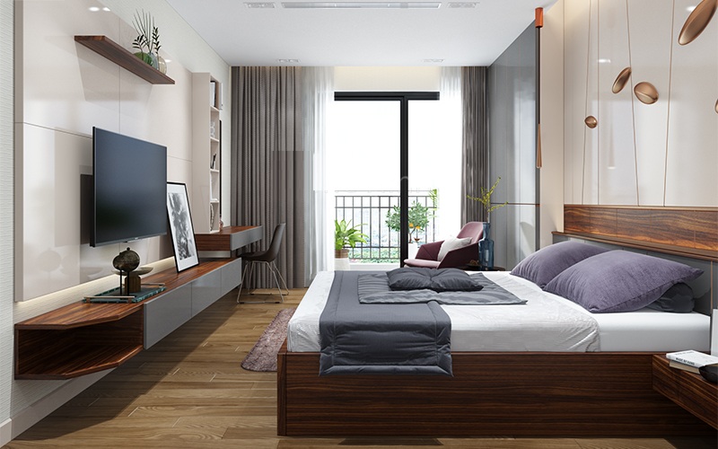 Nội thất phòng ngủ khách sạn