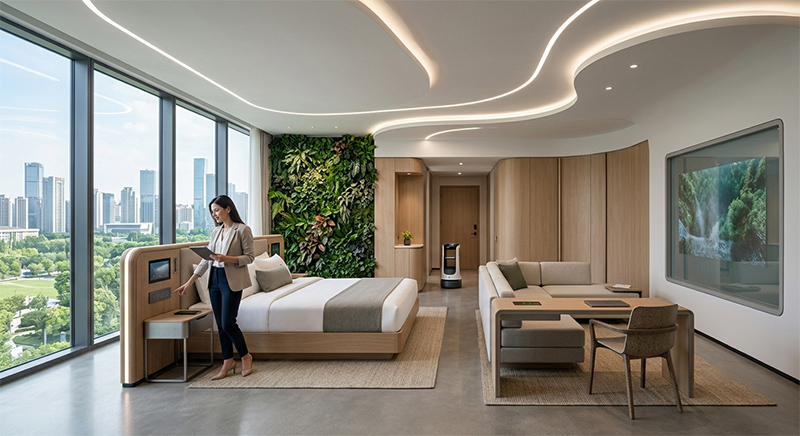 Xu hướng setup nội thất khách sạn trong tương lai