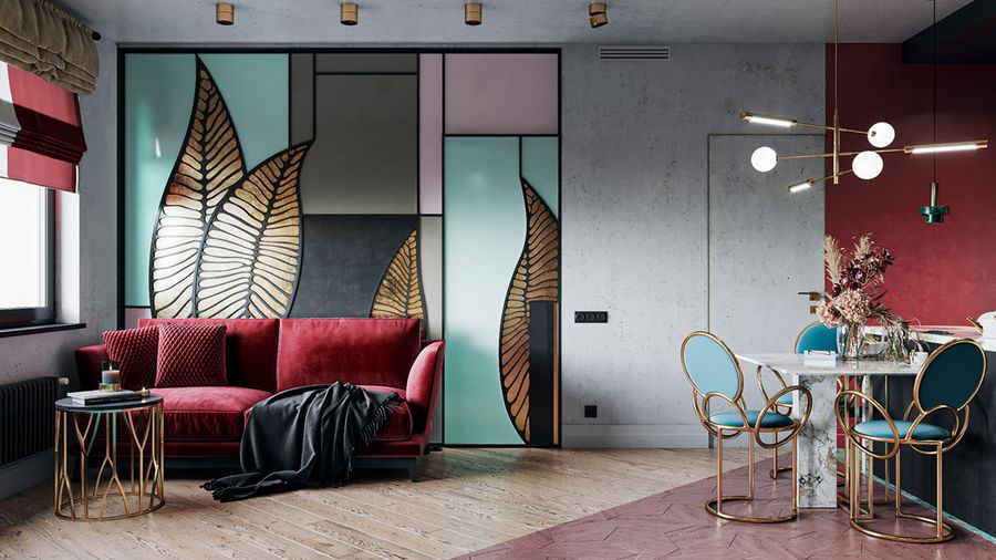 Họa tiết cách điệu được sử dụng trong phong cách thiết kế Art Deco