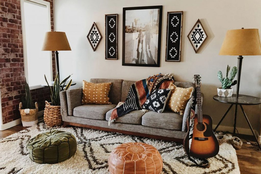 Phong cách thiết kế Bohemian - Ấn tượng, thu hút và đầy mê hoặc