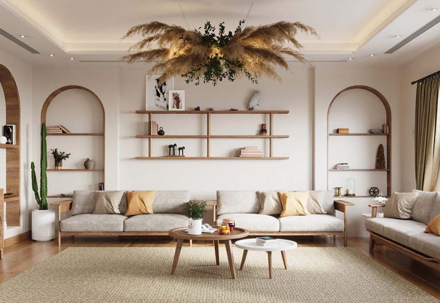 Chất mộc mạc của phong cách Scandinavian sẽ là tiền đề cho tổ ấm dung dị, bình yên
