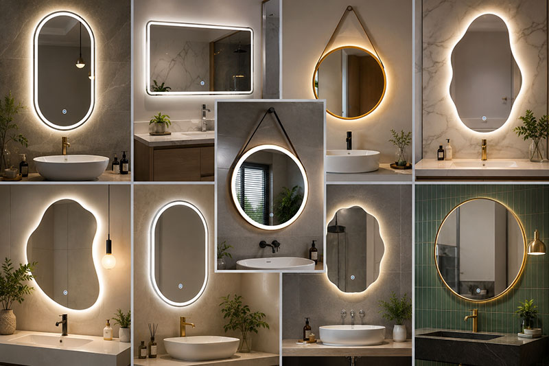 Top 10 mẫu gương phòng tắm đẹp, hiện đại được ưa chuộng hiện nay Top 10 mẫu gương phòng tắm đẹp, hiện đại được ưa chuộng hiện nay