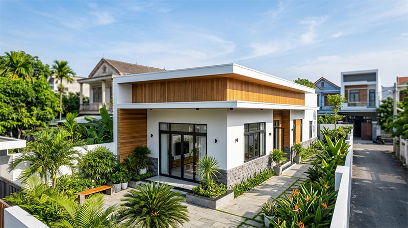 Xây nhà ống cấp 4 đẹp: Những điều nhất định phải biết