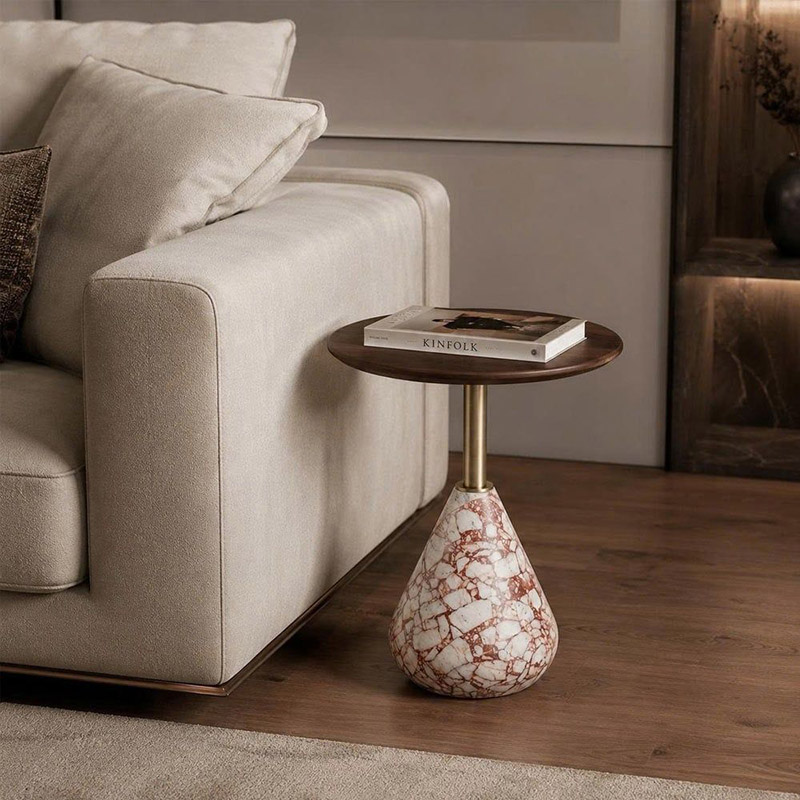 Bàn Tab trang trí đặt cạnh sofa, ghế lounge BC497