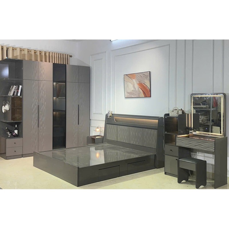 Bộ nội thất phòng ngủ đẹp cho nhà phố và căn hộ chung cư CB943