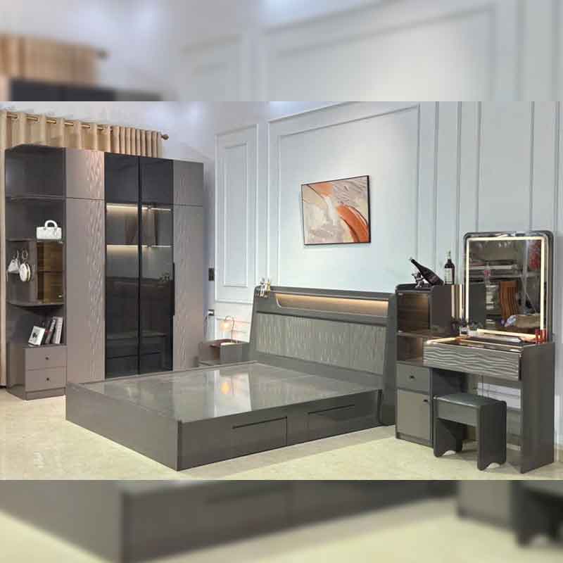 Bộ nội thất phòng ngủ đẹp cho nhà phố và căn hộ chung cư CB943