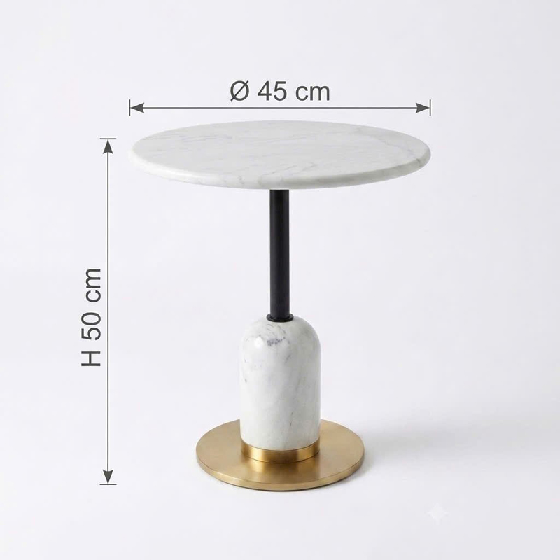 Bàn tab Sofa đá Cẩm Thạch tự nhiên chân đá khối đế Inox Mạ Vàng BC607 Bàn tab Sofa đá Cẩm Thạch tự nhiên chân đá khối đế Inox Mạ Vàng BC607